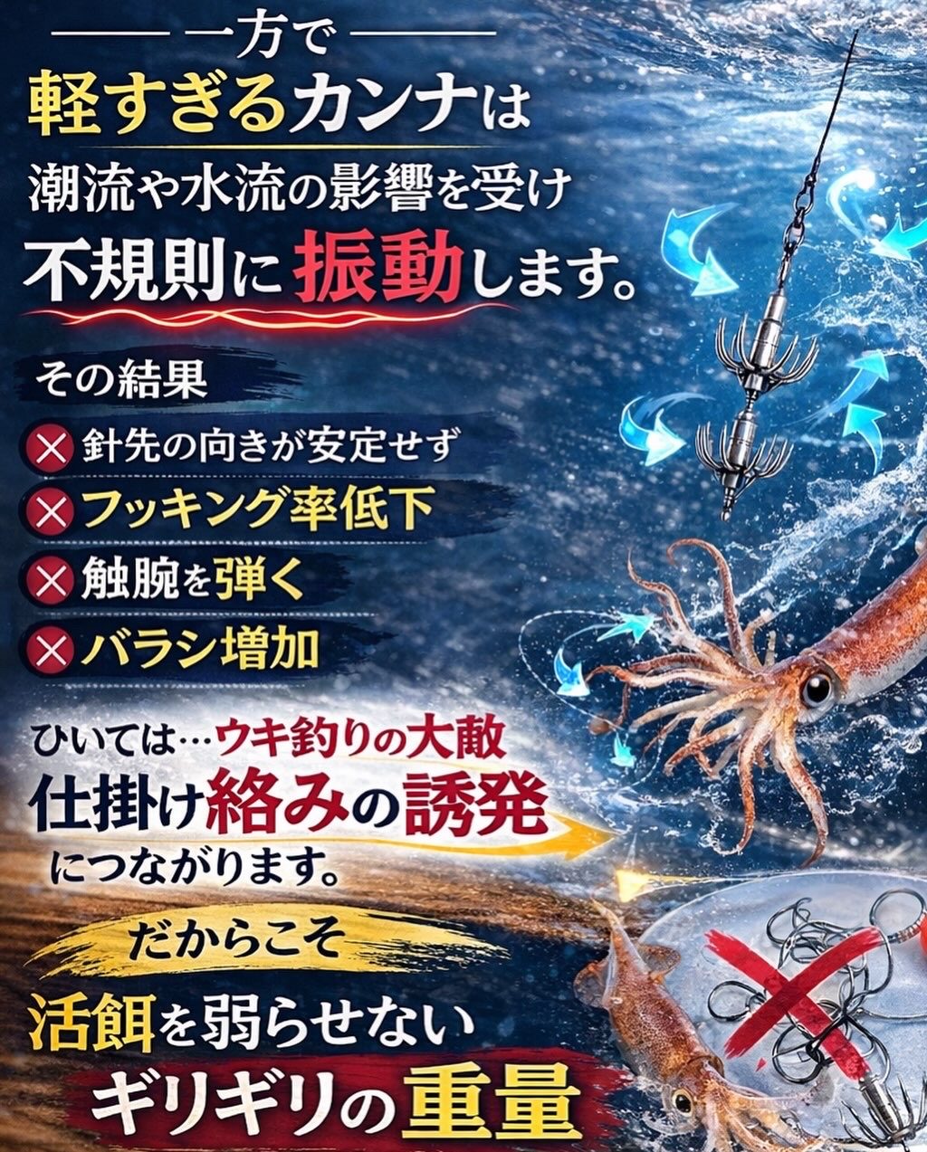 エサを無駄にしない仕組み